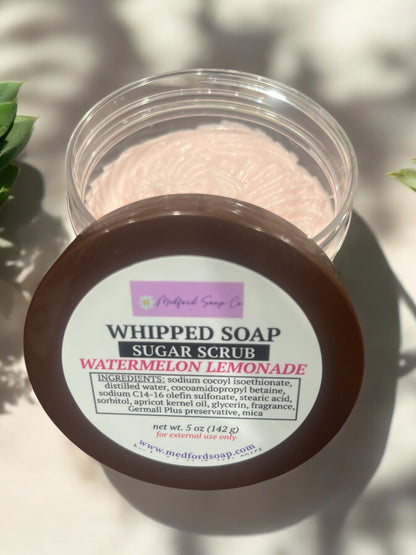 Whipped Soap Sugar Scrub - Renee Lane Company