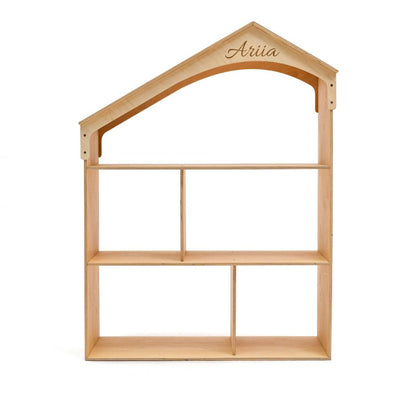 White Dollhouse Bookcase - Renee Lane Company