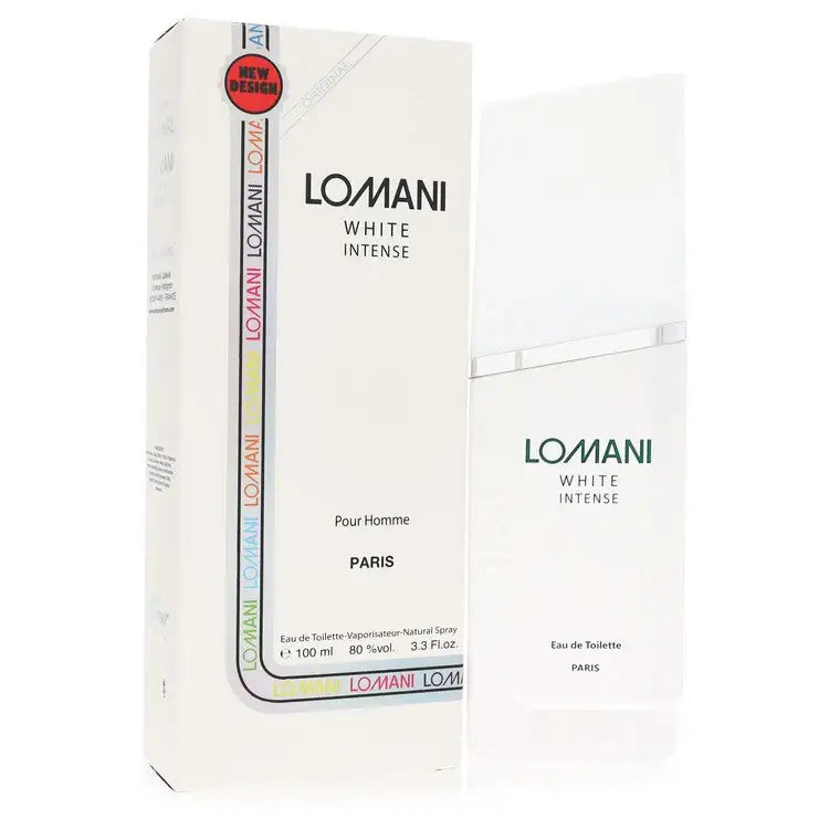 White Intense By Lomani Cologne for Men - Renee Lane Company