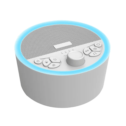 White Noise Sleep Machine with Lights - Portable & Rechargeable - Renee Lane Company