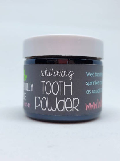 White Teeth | Tooth Whitening Powder | Activated Charcoal | Naturally Whiten Teeth | Beautiful Smile | Organic | - Renee Lane Company