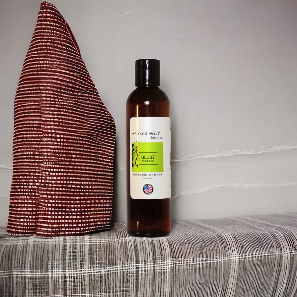 Wicked Wolf Glory Beard Wash | Deep Cleaning Beard Wash with Ginger - Renee Lane Company