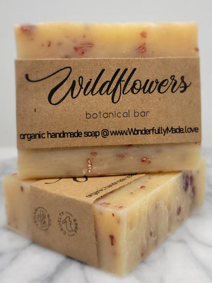 Wildflower Soap | Botanical Soap Bar | Natural - Renee Lane Company