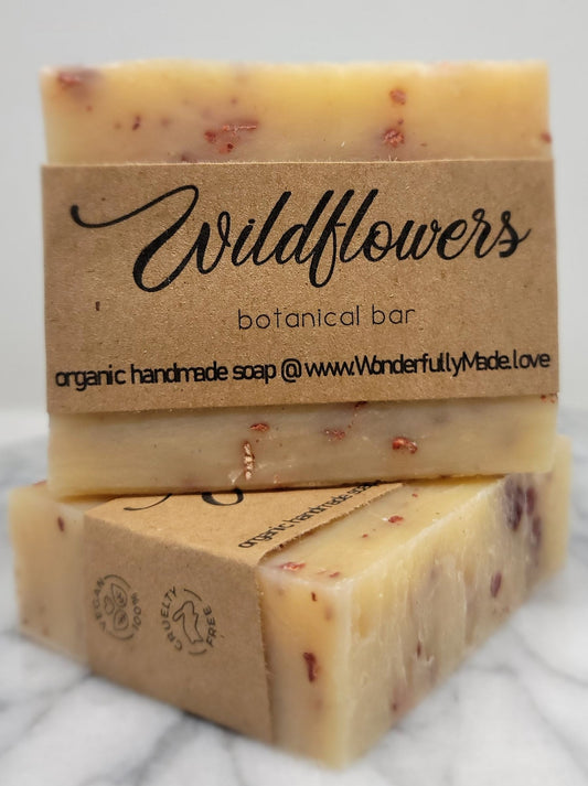 Wildflower Soap | Botanical Soap Bar | Natural - Renee Lane Company