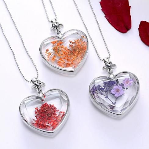 Wildflowers Would You Be Mine Vintage Feel Necklace - Renee Lane Company