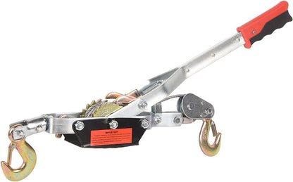 Winch Ratchet Tool, Gear Power Puller,Pulling Boat Marine,Heavy Duty Cable Come Along Tool,Automotive Hoist Winch Puller - Renee Lane Company