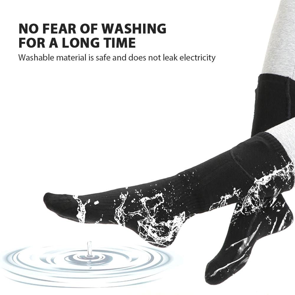 Winter Warm Adjustable Men Women Electric Battery Foot Warmer Socks SP - Renee Lane Company