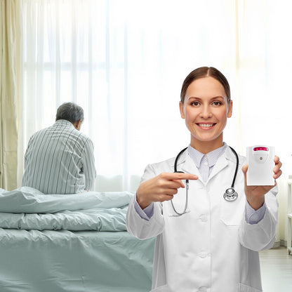 Wireless Bed Alarm System for Elderly - 14x30 Inch Safety Pad with Pager for Home & Hospital Fall Prevention - Renee Lane Company