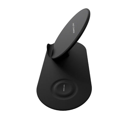 Wireless QI Phone+Watch Charger For iPhone Samsung Duo Dock Dual Fast Charging - Renee Lane Company
