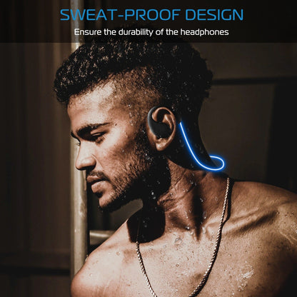 Wireless Sports Headsets Wireless V4.1 Neckband Earphones HD Stereo Sweat-proof Headphones Earbuds - Renee Lane Company