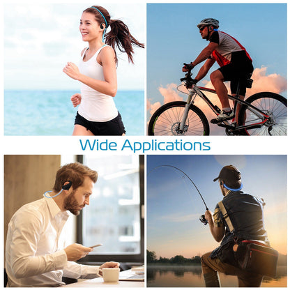 Wireless Sports Headsets Wireless V4.1 Neckband Earphones HD Stereo Sweat-proof Headphones Earbuds - Renee Lane Company