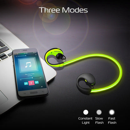 Wireless Sports Headsets Wireless V4.1 Neckband Earphones HD Stereo Sweat-proof Headphones Earbuds - Renee Lane Company