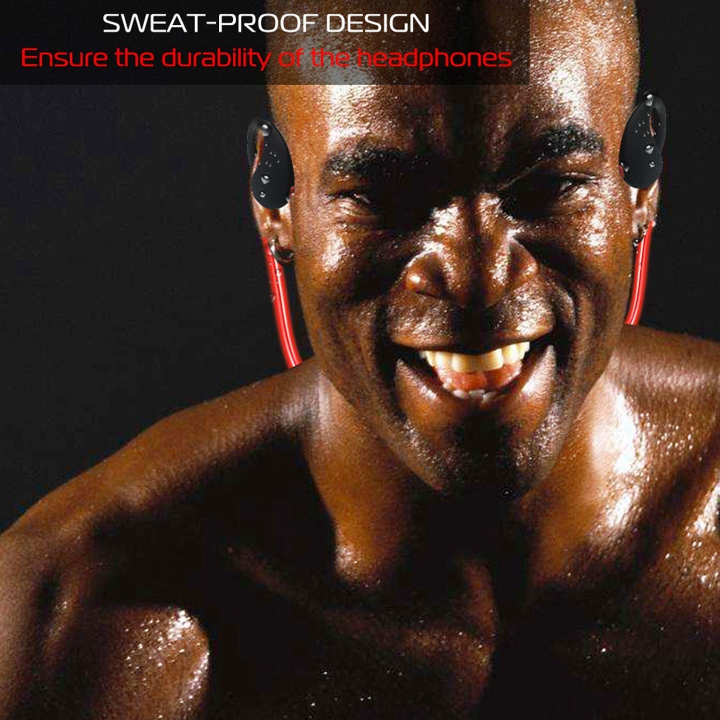 Wireless Sports Headsets Wireless V4.1 Neckband Earphones HD Stereo Sweat-proof Headphones Earbuds - Renee Lane Company