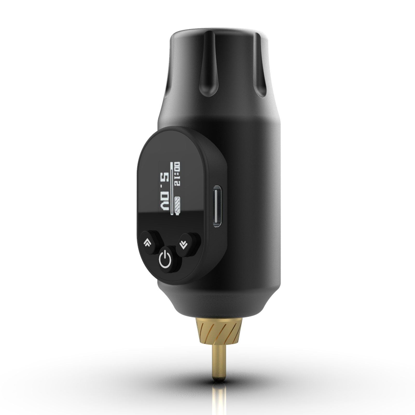 Wireless Tattoo Pen with OLED Display and RCA Connector - Mini Battery Powered Rotary Machine Pen for Professional Tattoo Artists - Renee Lane Company