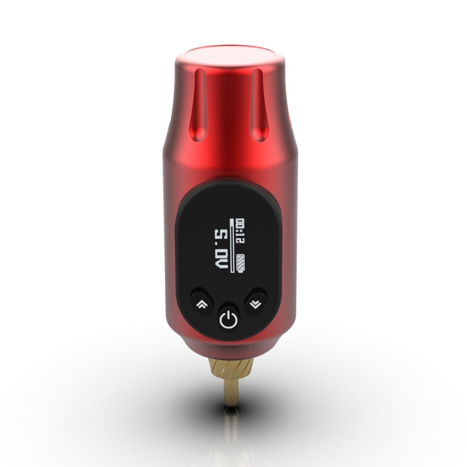 Wireless Tattoo Pen with OLED Display and RCA Connector - Mini Battery Powered Rotary Machine Pen for Professional Tattoo Artists - Renee Lane Company