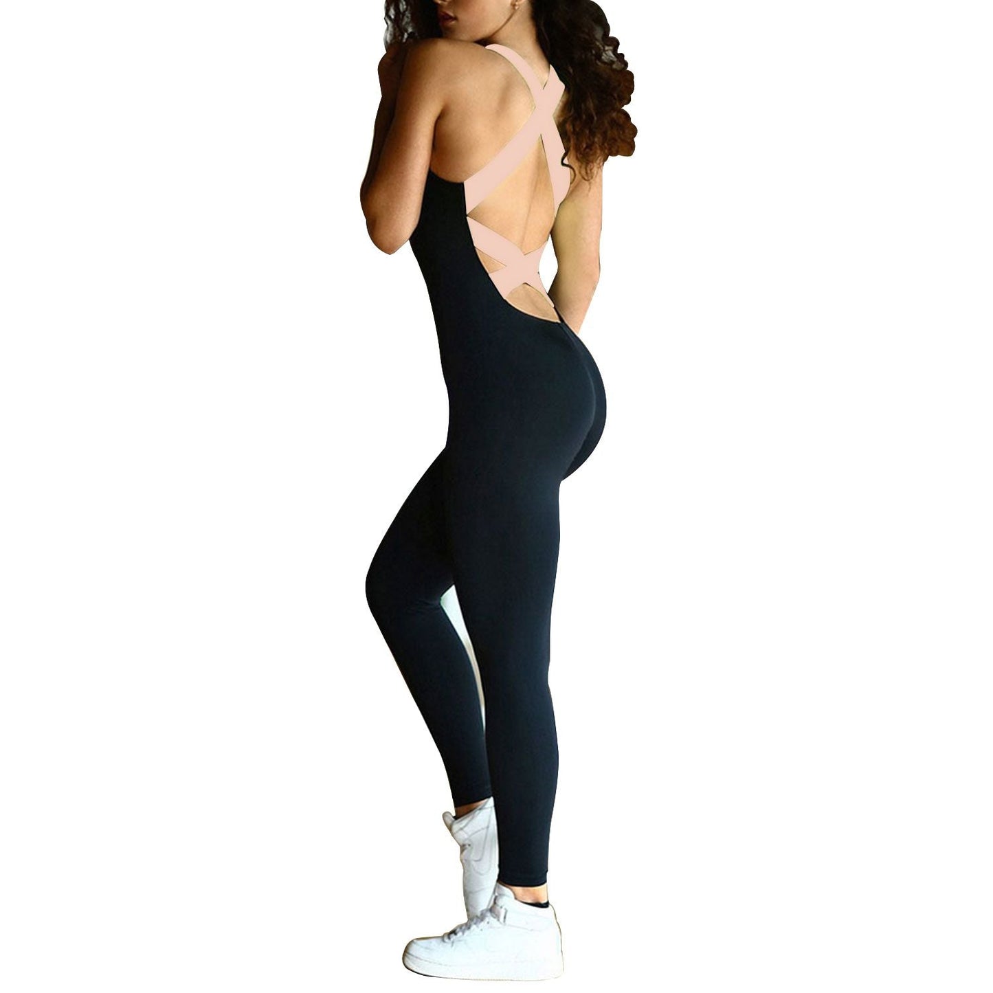 Women Sports YOGA Workout Gym Fitness Jumpsuit - Renee Lane Company