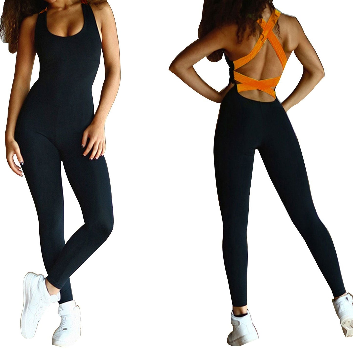 Women Sports YOGA Workout Gym Fitness Jumpsuit - Renee Lane Company