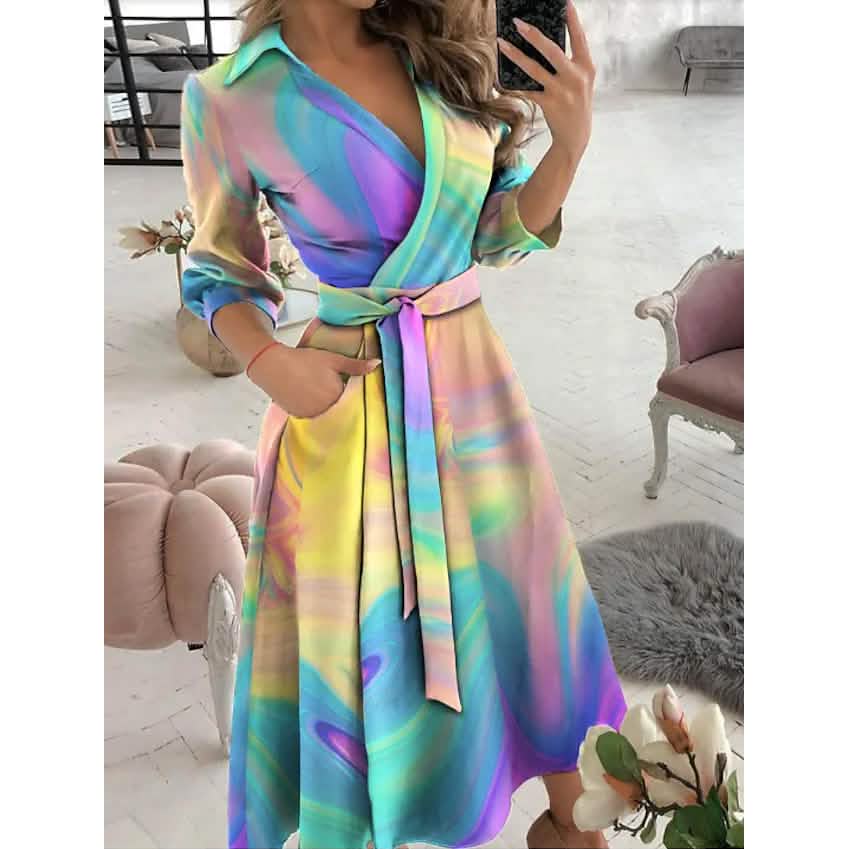 Women's A Line Dress - Renee Lane Company