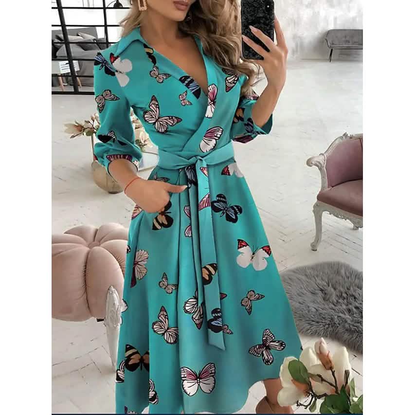 Women's A Line Dress - Renee Lane Company