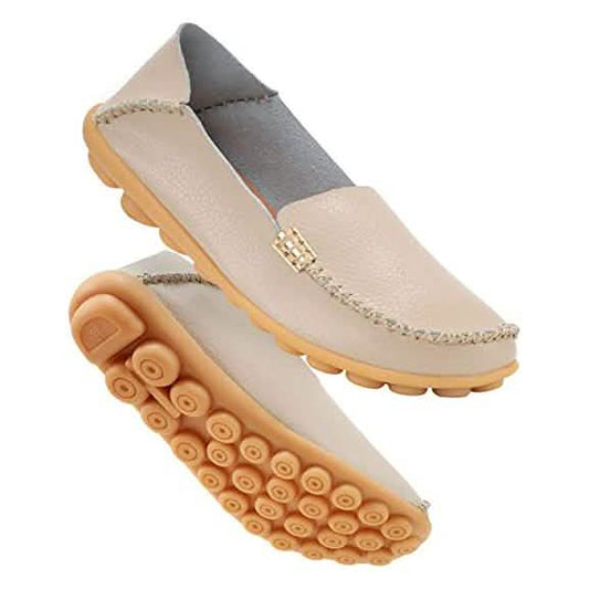 Women's Comfortable Leather Loafers - Renee Lane Company