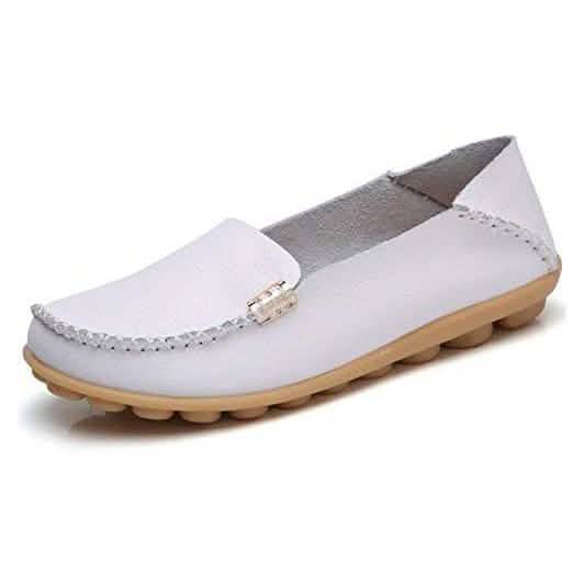 Women's Comfortable Leather Loafers - Renee Lane Company