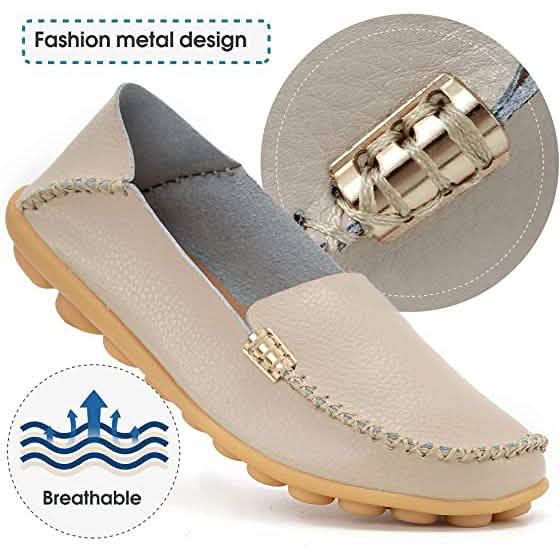 Women's Comfortable Leather Loafers - Renee Lane Company
