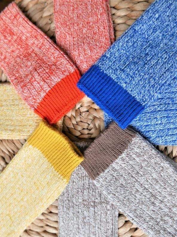 Women's Crew Socks for Hiking, Biking, Camping in Cotton - Renee Lane Company