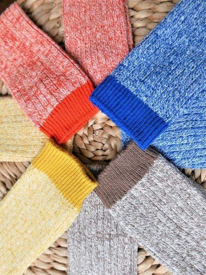 Women's Crew Socks for Hiking, Biking, Camping in Cotton - Renee Lane Company
