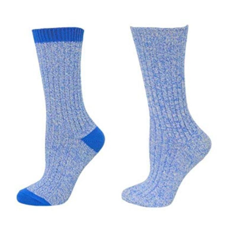 Women's Crew Socks for Hiking, Biking, Camping in Cotton - Renee Lane Company