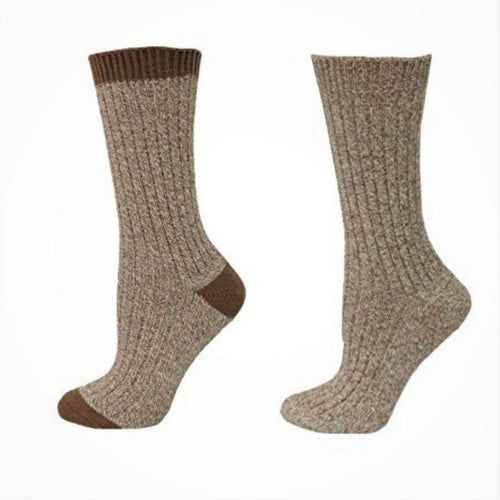 Women's Crew Socks for Hiking, Biking, Camping in Cotton - Renee Lane Company