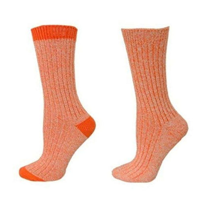 Women's Crew Socks for Hiking, Biking, Camping in Cotton - Renee Lane Company