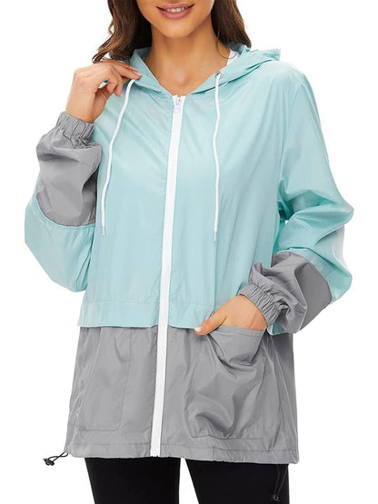 Women's Outwear Women Rain Coats Lightweight Waterproof Outdoor Rain Jacket - Renee Lane Company