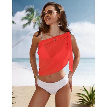 Women's Short Sarongs Beach Wrap - Renee Lane Company