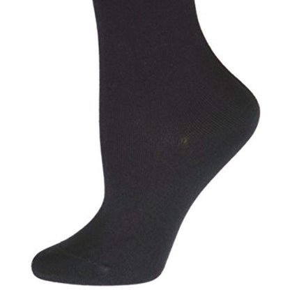 Women's Solid Color Bamboo Crew Socks - 3 Pairs - Renee Lane Company