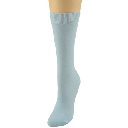 Women's Solid Color Bamboo Crew Socks - 3 Pairs - Renee Lane Company