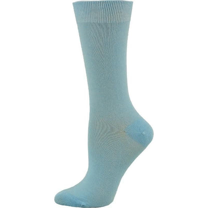 Women's Solid Color Bamboo Crew Socks - 3 Pairs - Renee Lane Company