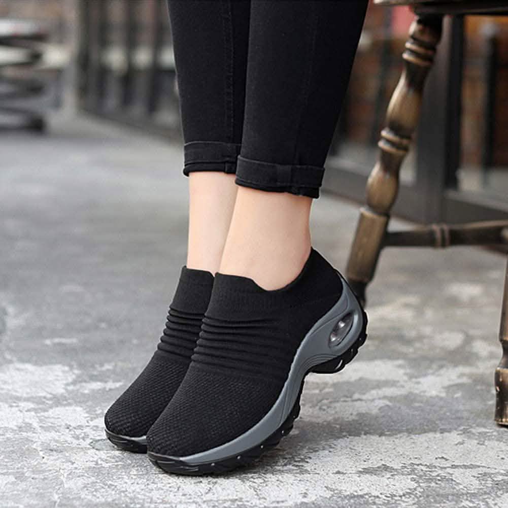 Women's Walking Shoes Sock Sneakers - Renee Lane Company