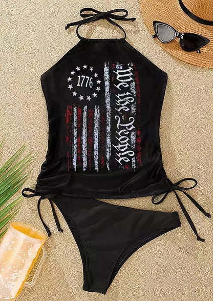 Women's two-piece tankini swimsuits cover the belly and show off their slimness - Renee Lane Company