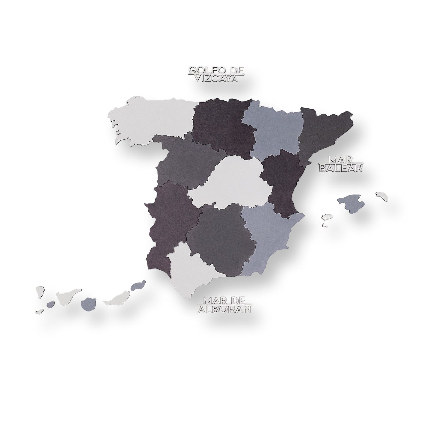 Wooden Map of Spain – Nordik - Renee Lane Company