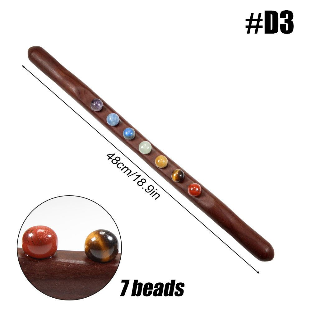 Wooden Trigger Point Massager Stick Lymphatic Drainage Massager Wood Therapy Massage Tools Gua Sha Massage Soft Tissue Release - Renee Lane Company