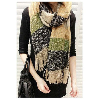 Wrap Me Softly Cotton Shawl With Fringe - Renee Lane Company