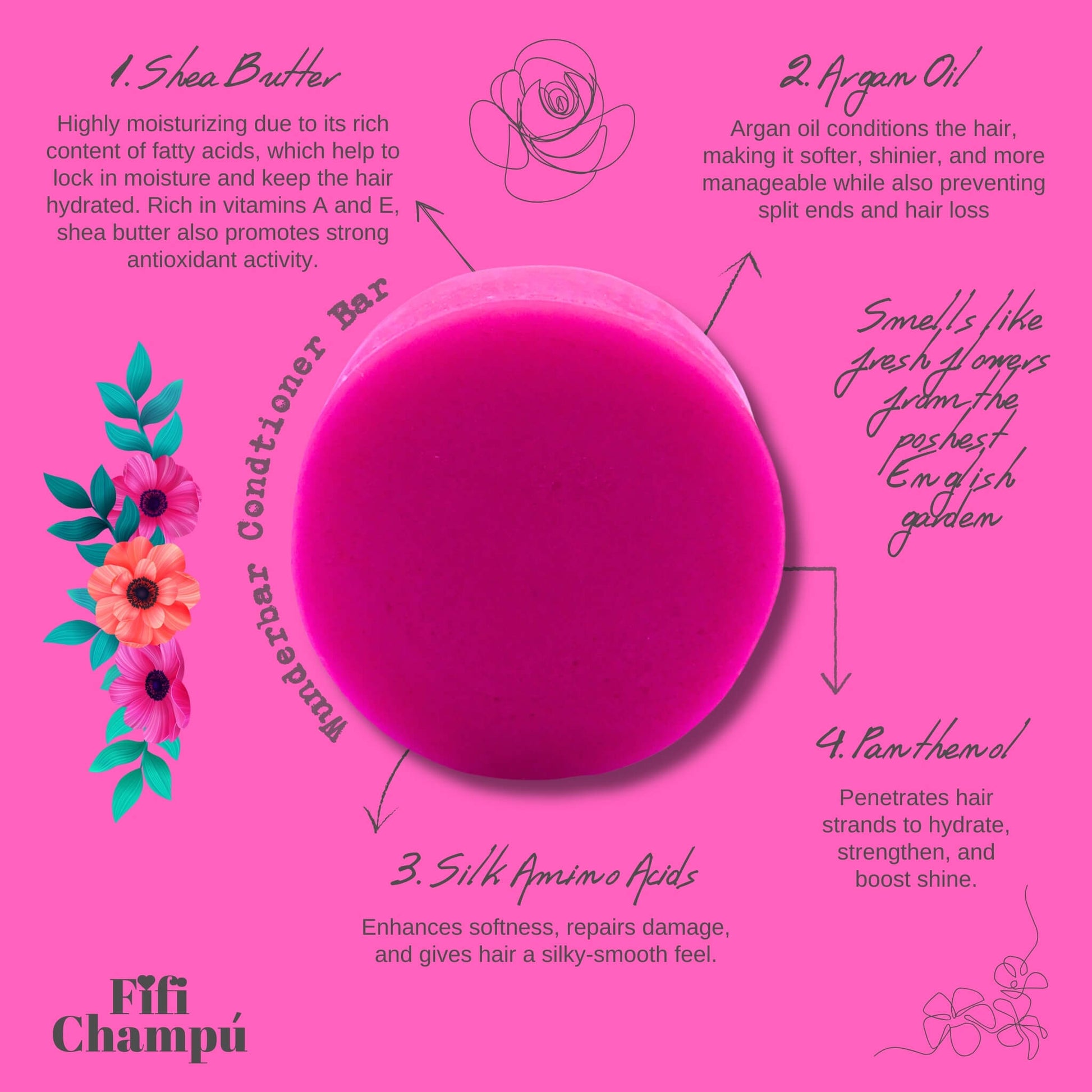 Wunderbar Conditioner Bar: Nourishing, Plant-Based Hydration - Renee Lane Company