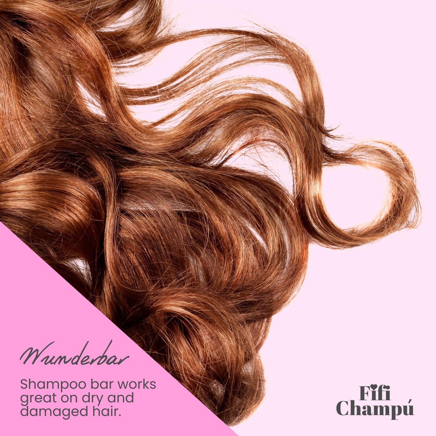 Wunderbar Shampoo Bar: Hydrating, Shine-Boosting Care for Fine to Normal Hair - Renee Lane Company