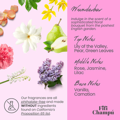 Wunderbar Shampoo Bar: Hydrating, Shine-Boosting Care for Fine to Normal Hair - Renee Lane Company