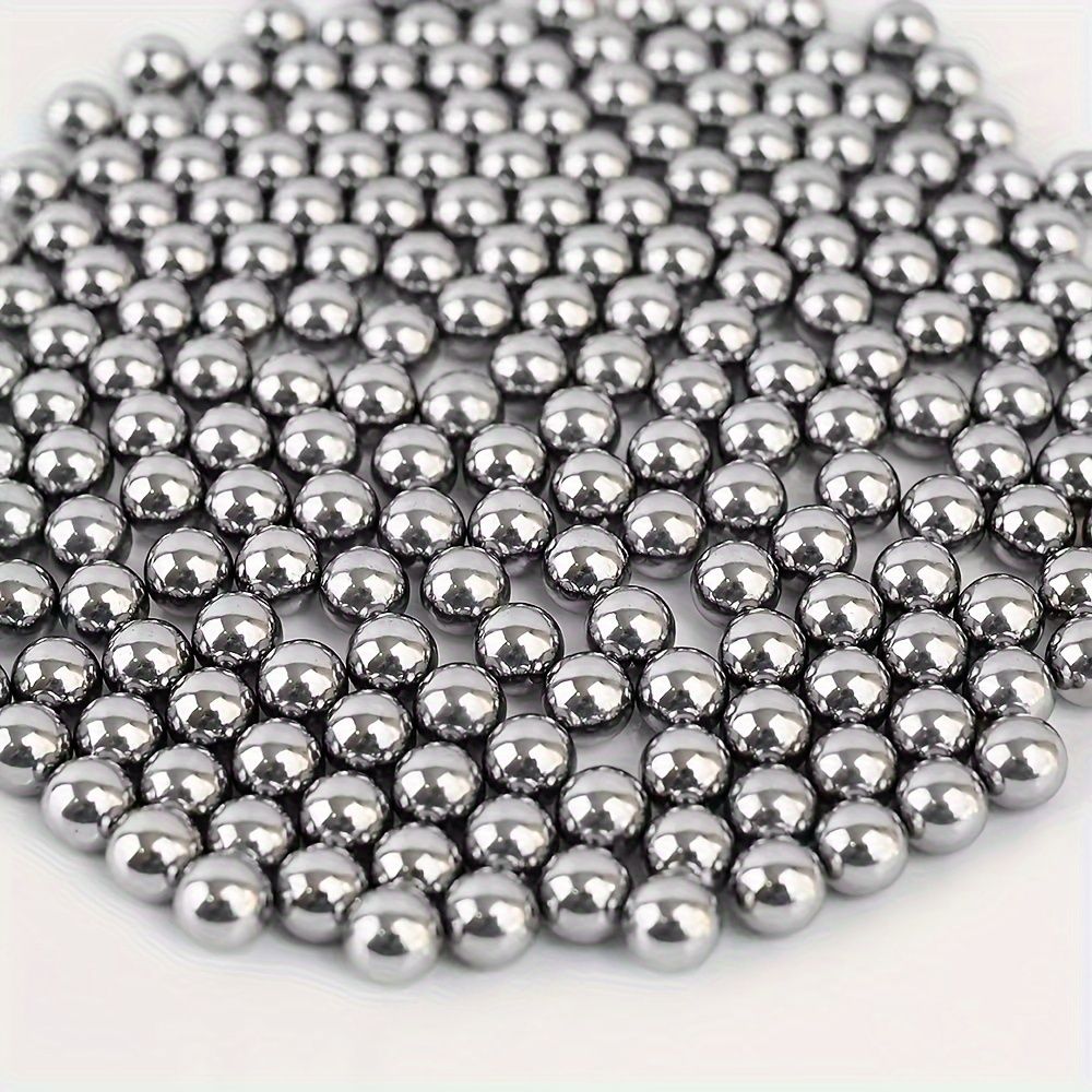 Xemussa 800pcs 6.35mm steel balls, iron balls, precision steel bearing balls, suitable for slingshots and bicycle bearings, durable outdoor leisure accessories, decorations - Renee Lane Company