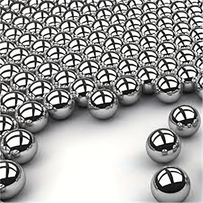 Xemussa 800pcs 6.35mm steel balls, iron balls, precision steel bearing balls, suitable for slingshots and bicycle bearings, durable outdoor leisure accessories, decorations - Renee Lane Company