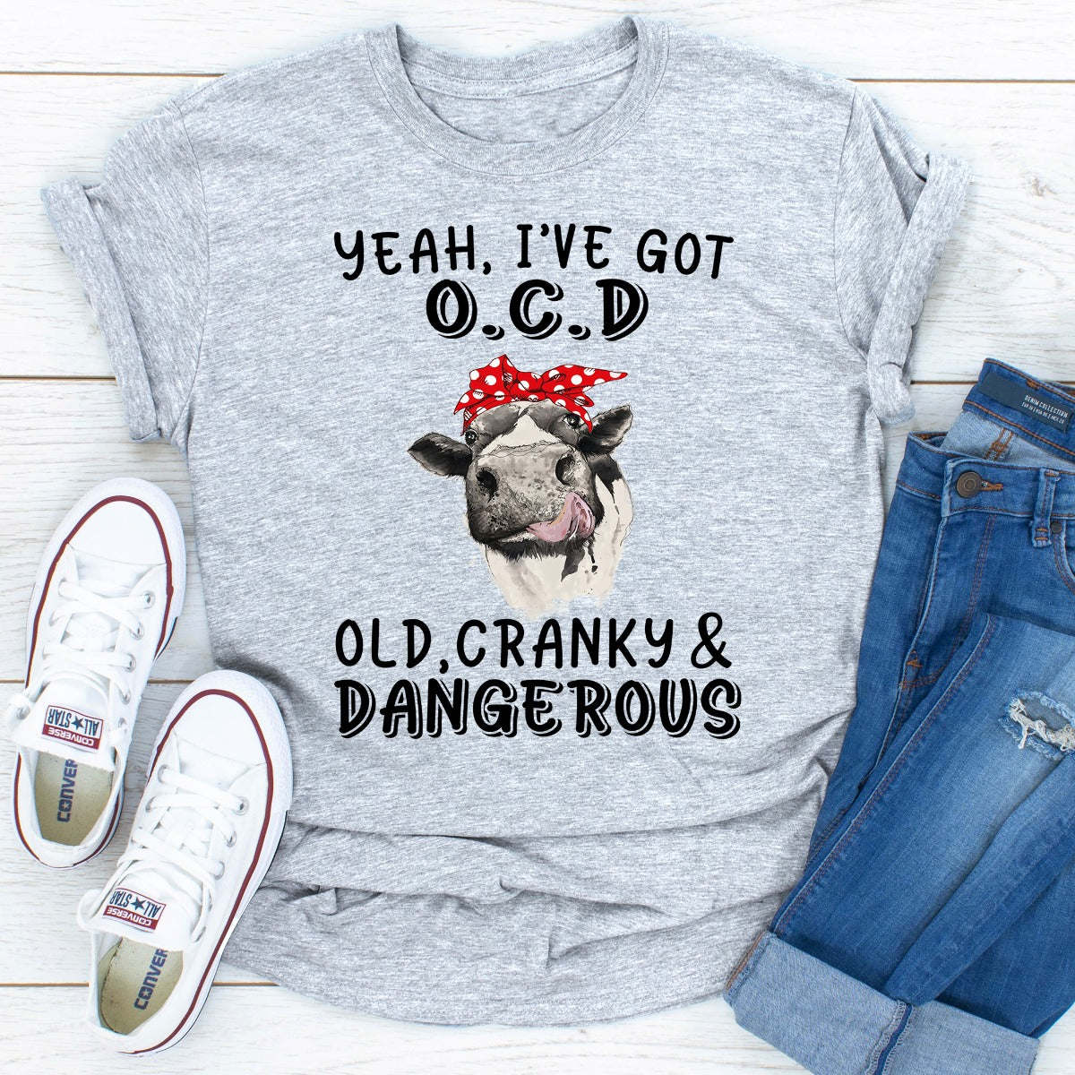 Yeah, I've Got O.C.D T-Shirt - Renee Lane Company