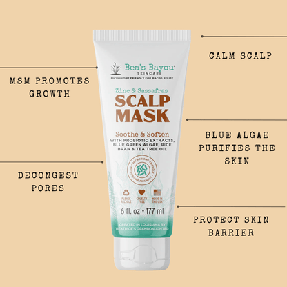 YeastDefense®️ Calming Zinc & Algae Scalp Mask - Renee Lane Company