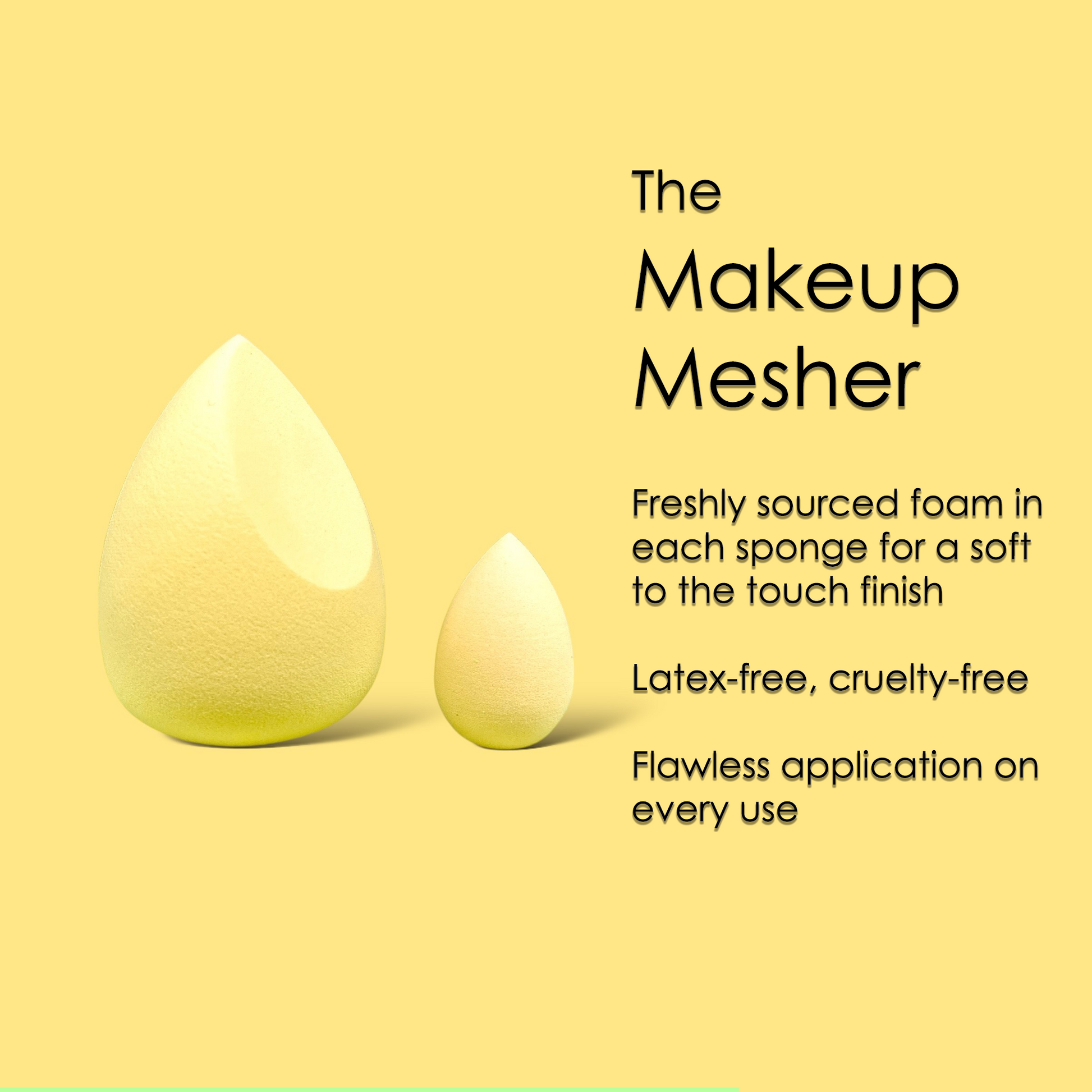 Yellow Makeup Mesher - Renee Lane Company