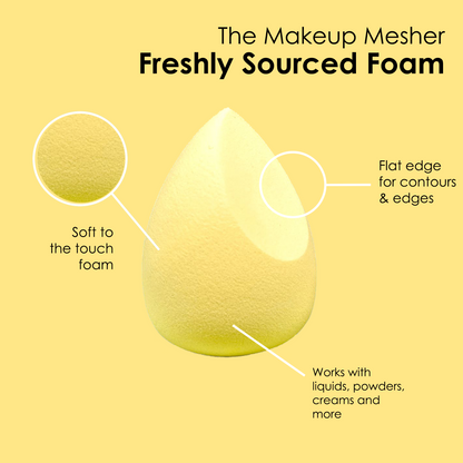 Yellow Makeup Mesher - Renee Lane Company